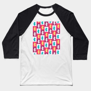 Cacti in rectangles Baseball T-Shirt